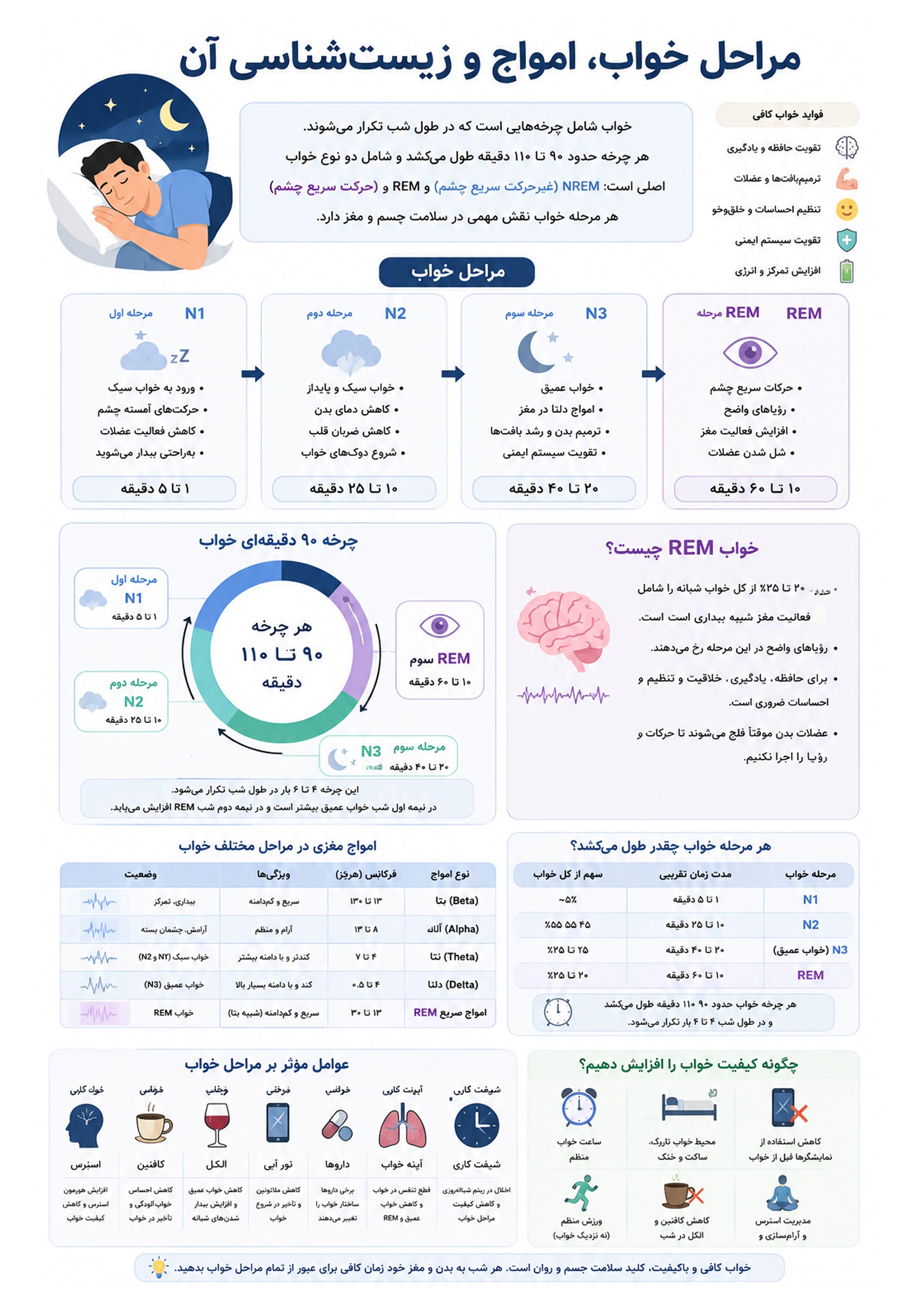 مراحل خواب