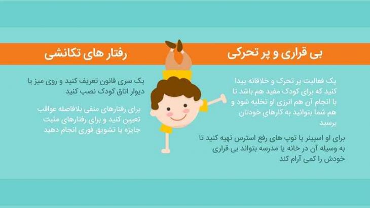 مشکلات بیش فعالی کودکان