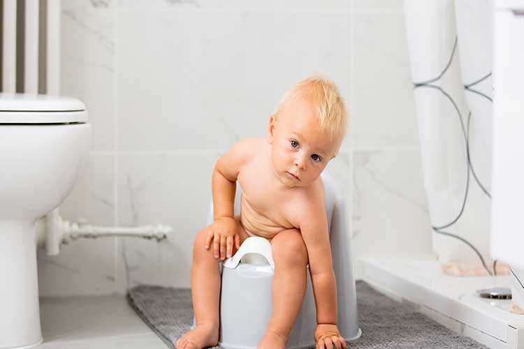 آموزش دستشویی رفتن کودک، زمان مناسب