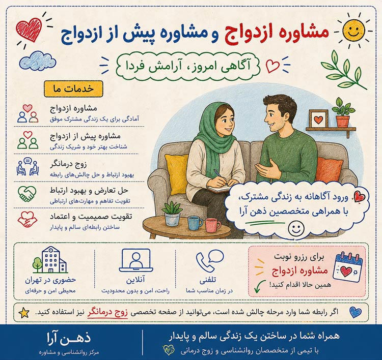 مشاوره ازدواج در تهران
