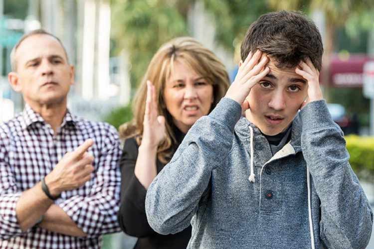 Adolescent problems with parents