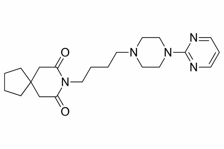 Buspirone drug structure