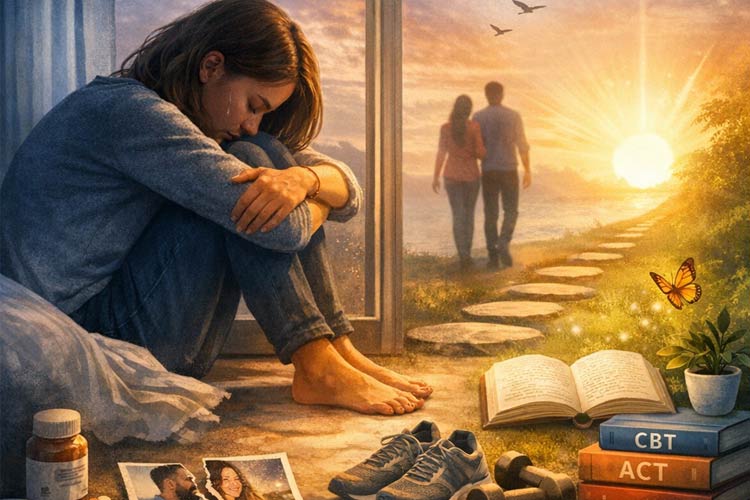 افسردگی پس از جدایی